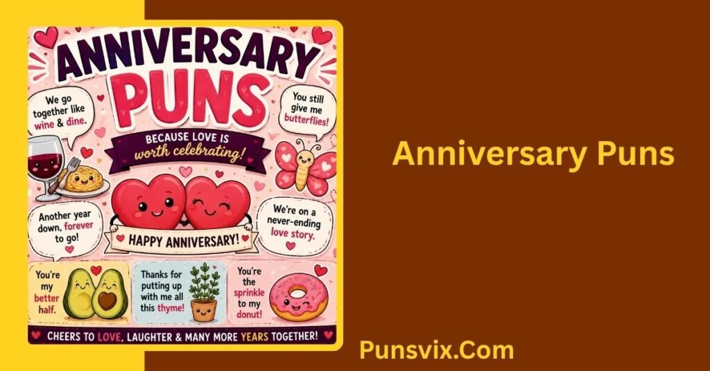 300+ Anniversary Puns to Make Every Celebration More Fun 2 Best Anniversary Puns for Every Celebration