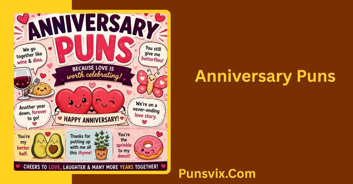 Anniversary Puns