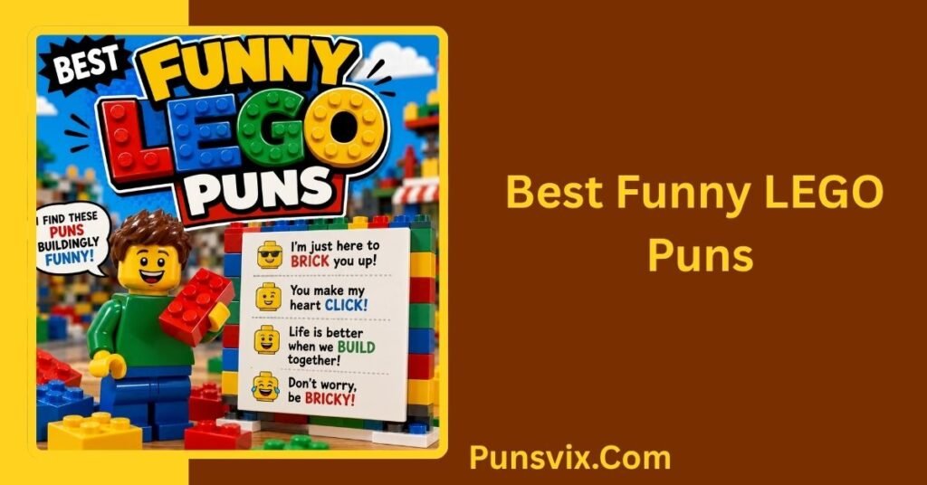 250+ LEGO Puns: Funny, Clever & Hilarious Jokes to Make You Smile 2 Best Funny LEGO Puns