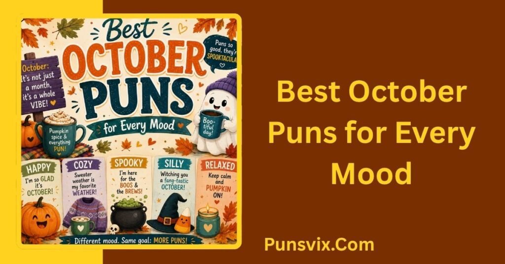 October Puns: 150+ Funny, Cute & Clever Ideas for Every Occasion 2 Best October Puns for Every Mood