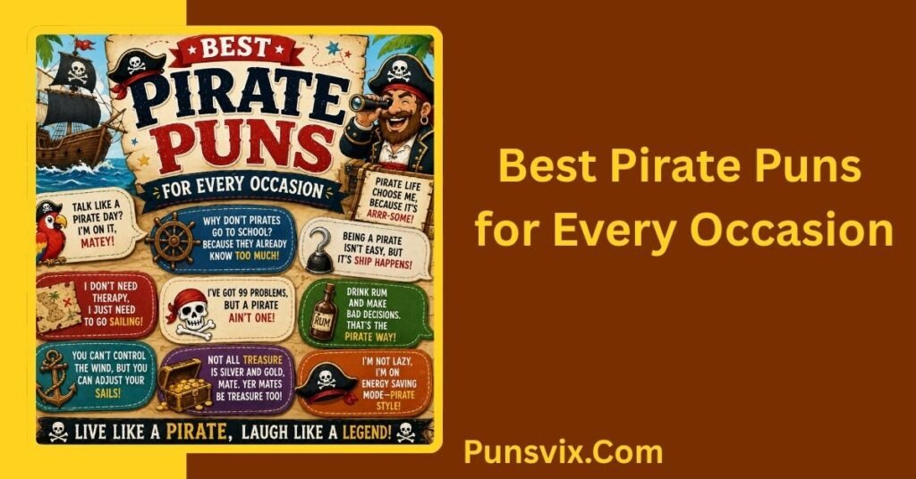 150+ Pirate Puns That Are Arrr-Some and Hilariously Funny 2 Best Pirate Puns for Every Occasion