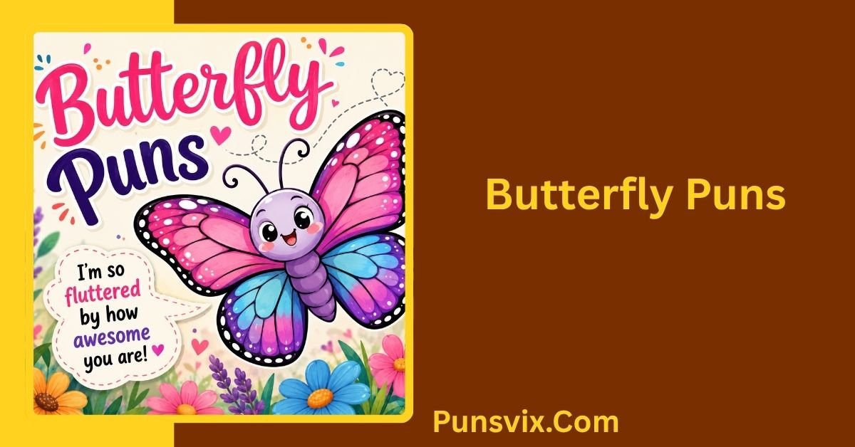 Butterfly Puns