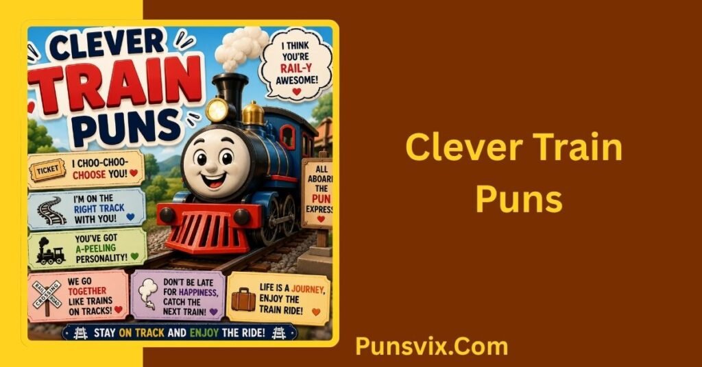 175+ Train Puns That Will Keep You Laughing on Track 2 Clever Train Puns