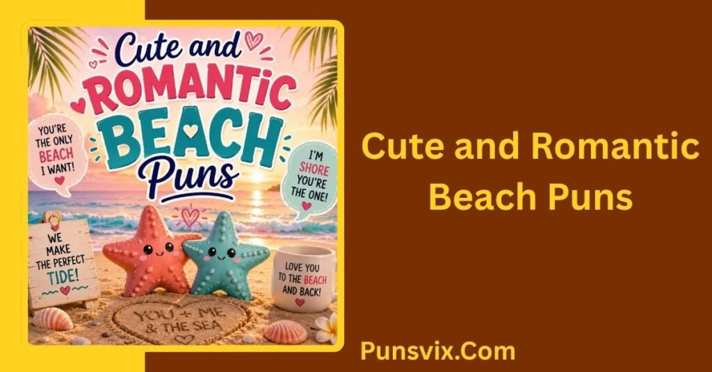 500+ Beach Puns That Are Shore to Make You Laugh 3 Cute and Romantic Beach Puns