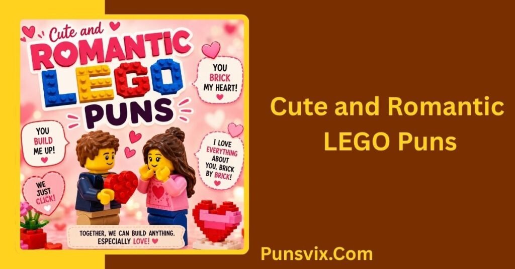 250+ LEGO Puns: Funny, Clever & Hilarious Jokes to Make You Smile 4 Cute and Romantic LEGO Puns