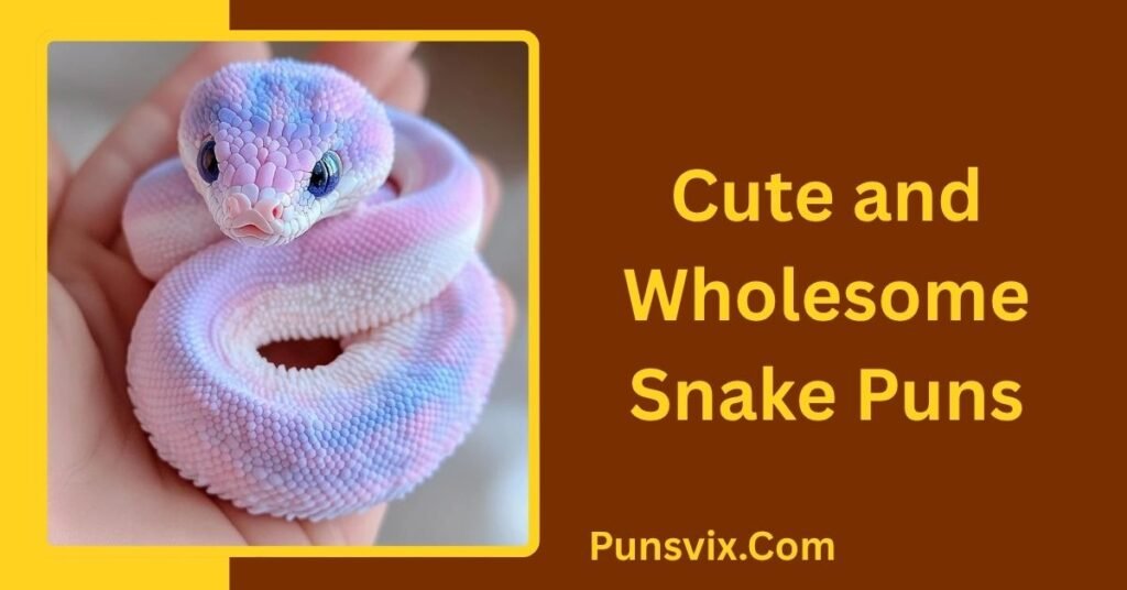 250+ Snake Puns That Will Have You Hissing With Laughter 4 Cute and Wholesome Snake Puns