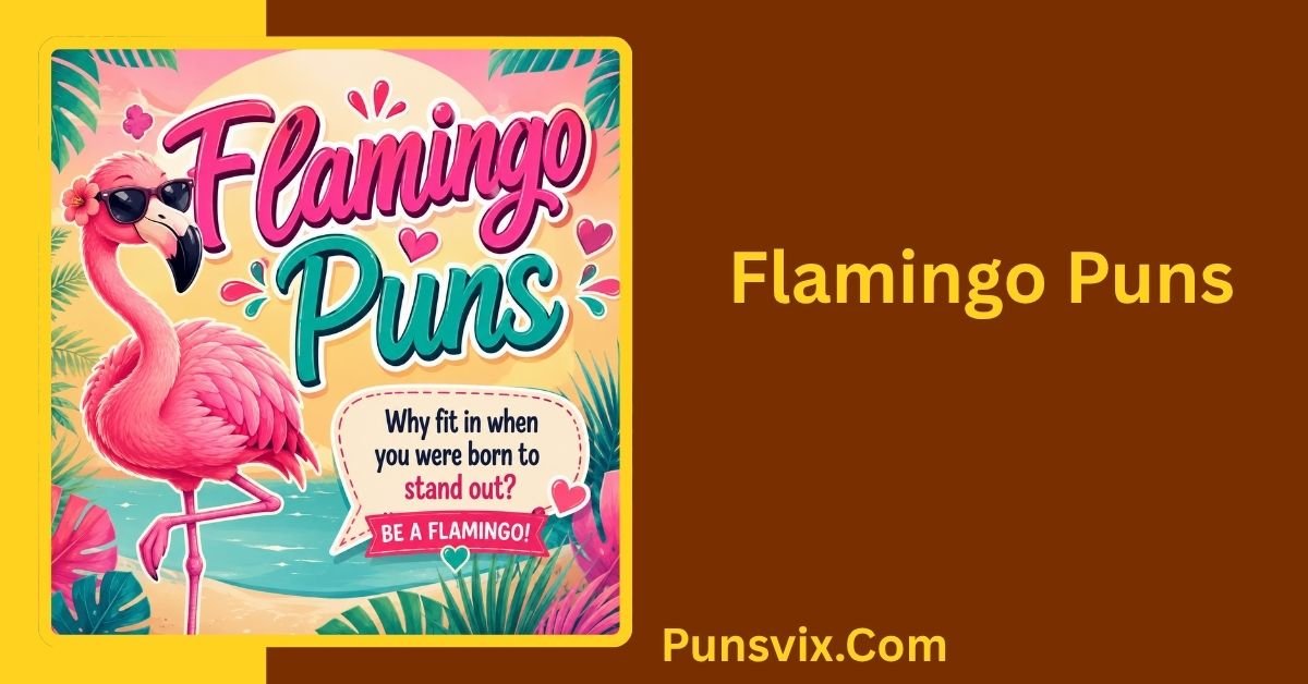 Flamingo Puns