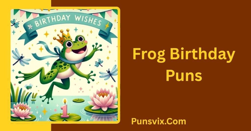 150+ Frog Puns That Are Toad-ally Funny for Every Occasion 3 Frog Birthday Puns