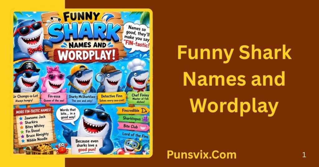 Funny Shark Names and Wordplay