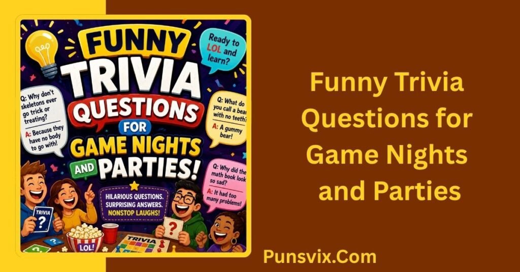 Hilarious Quiz Questions and Answers: 200+ Funny Trivia Picks 2 Funny Trivia Questions for Game Nights and Parties