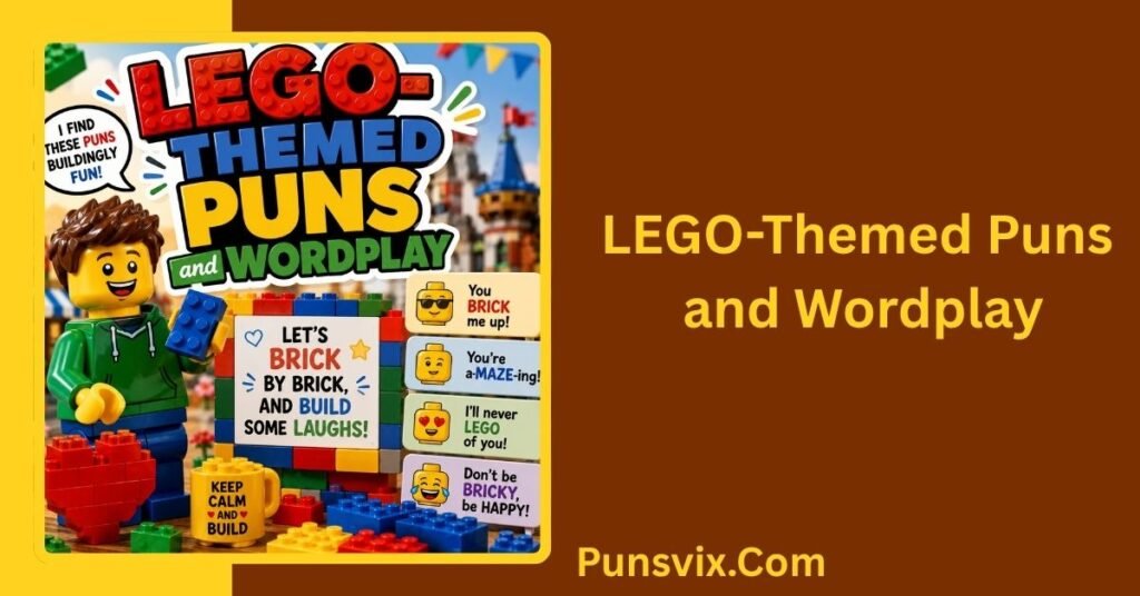 250+ LEGO Puns: Funny, Clever & Hilarious Jokes to Make You Smile 5 LEGO-Themed Puns and Wordplay