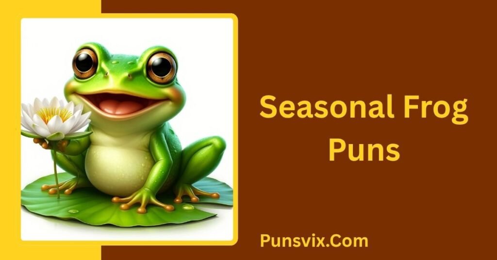 150+ Frog Puns That Are Toad-ally Funny for Every Occasion 4 Seasonal Frog Puns