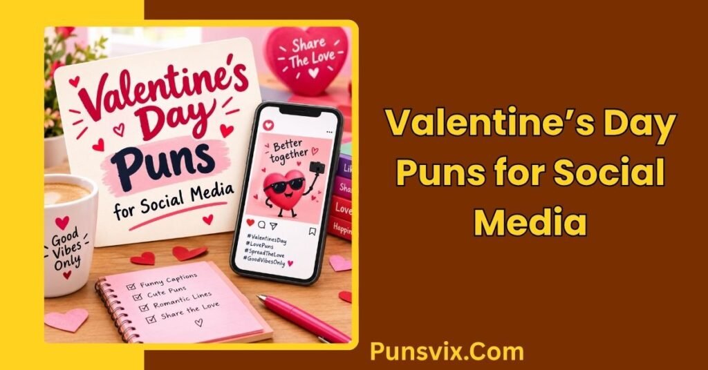 Valentine’s Day Puns for Social Media