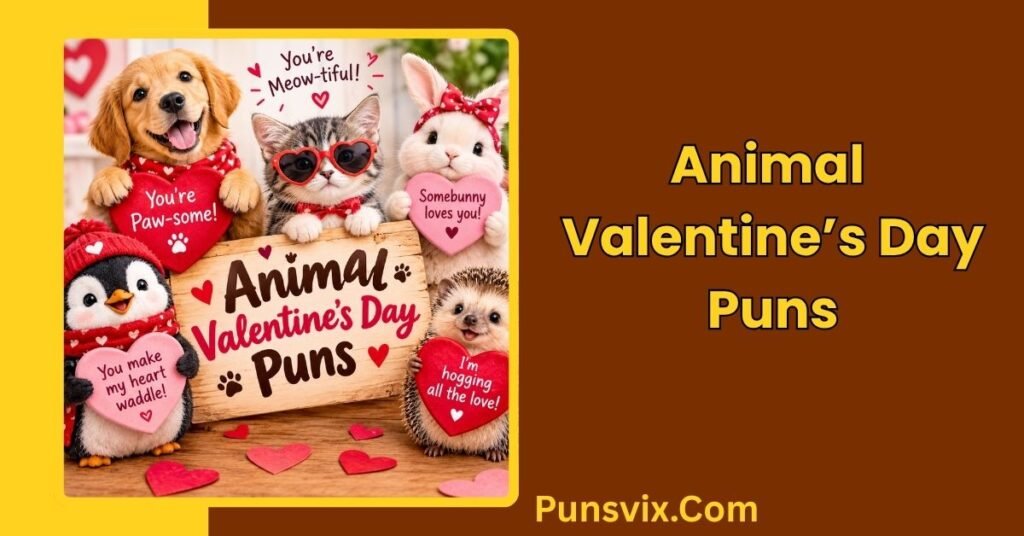 Animal Valentine’s Day Puns