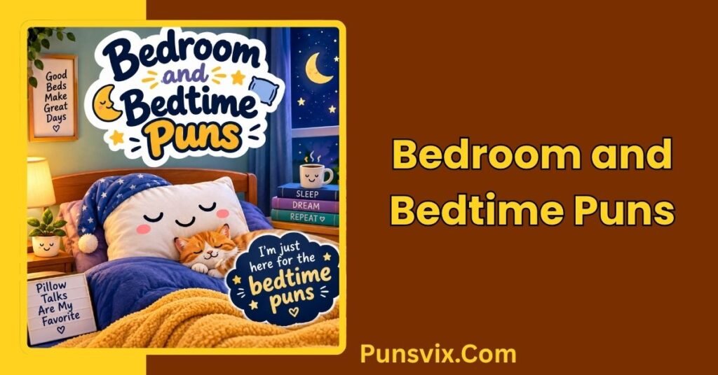 300+ Bed Puns That Will Have You Laughing in Your Sleep Tonight 4 Bedroom and Bedtime Puns