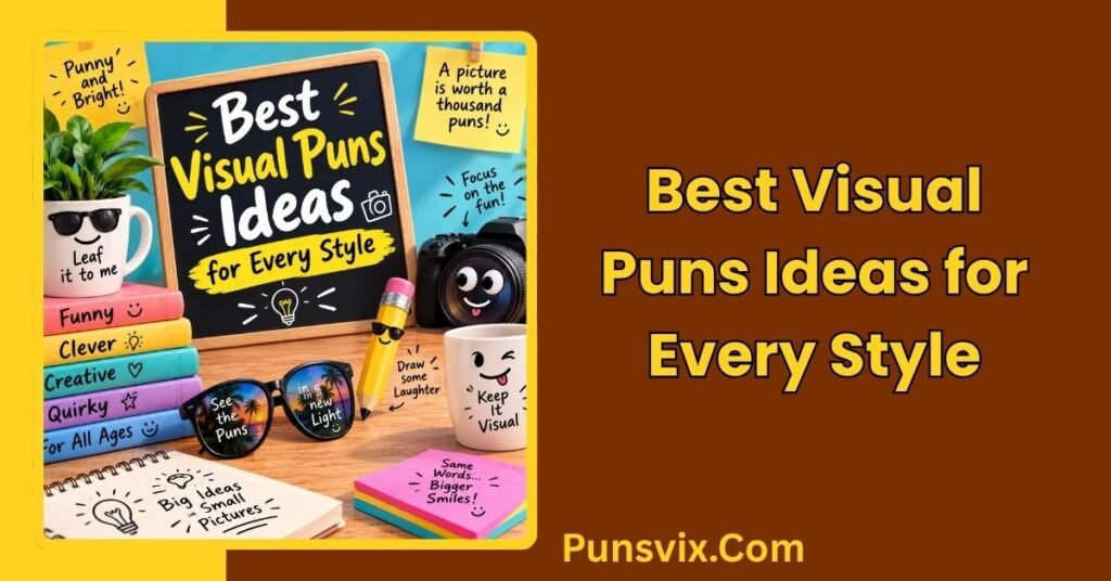 250+ Visual Puns Ideas That Are Clever, Funny & Creative 2 Best Visual Puns Ideas for Every Style