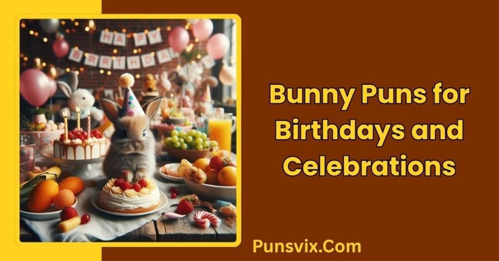 250+ Bunny Rabbit Puns: Cute, Funny & Clever Ideas for Every Occasion 3 Bunny Puns for Birthdays and Celebrations