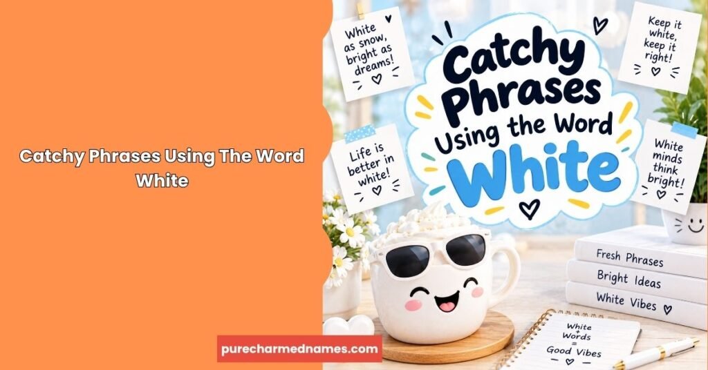 250+ White Puns That Are Clean, Clever, and Brighten Your Day 5 Catchy Phrases Using the Word White