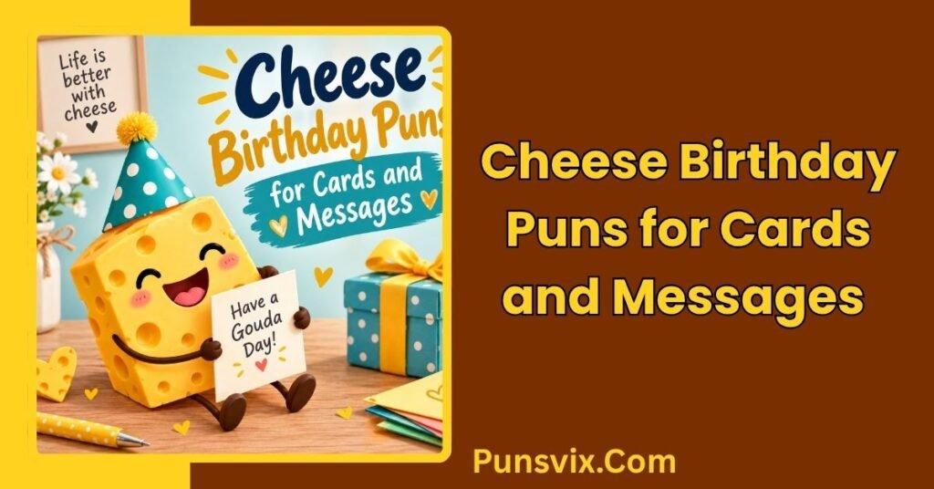 350+ Cheese Birthday Puns That Are Great for Every Celebration 2 Cheese Birthday Puns for Cards and Messages