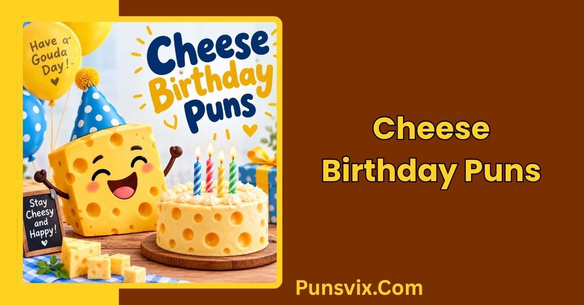 Cheese Birthday Puns