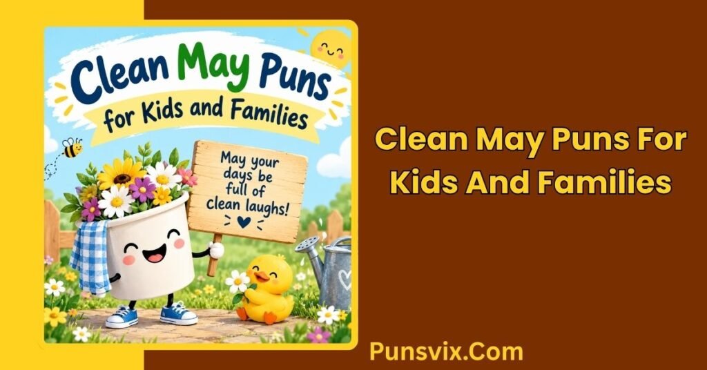 250+ May Puns That Will Brighten Your Spring With Fresh Laughs 4 Clean May Puns for Kids and Families