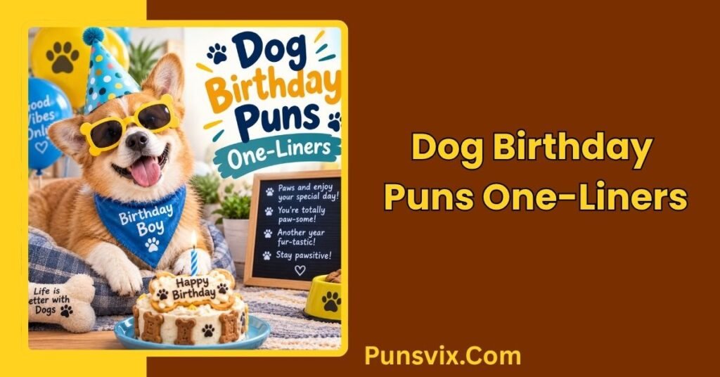 350+ Dog Birthday Puns That Will Make Every Pup’s Day Hilariously Paw-Some 3 dog-birthday-puns-one-liners