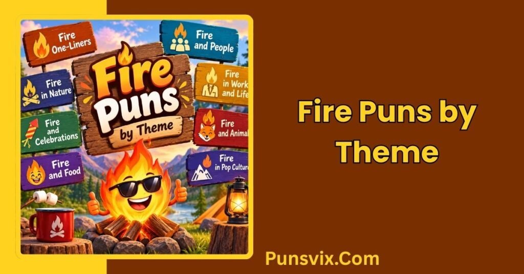 250+ Fire Puns That Will Keep the Laughter Burning Bright 2 Fire Puns by Theme