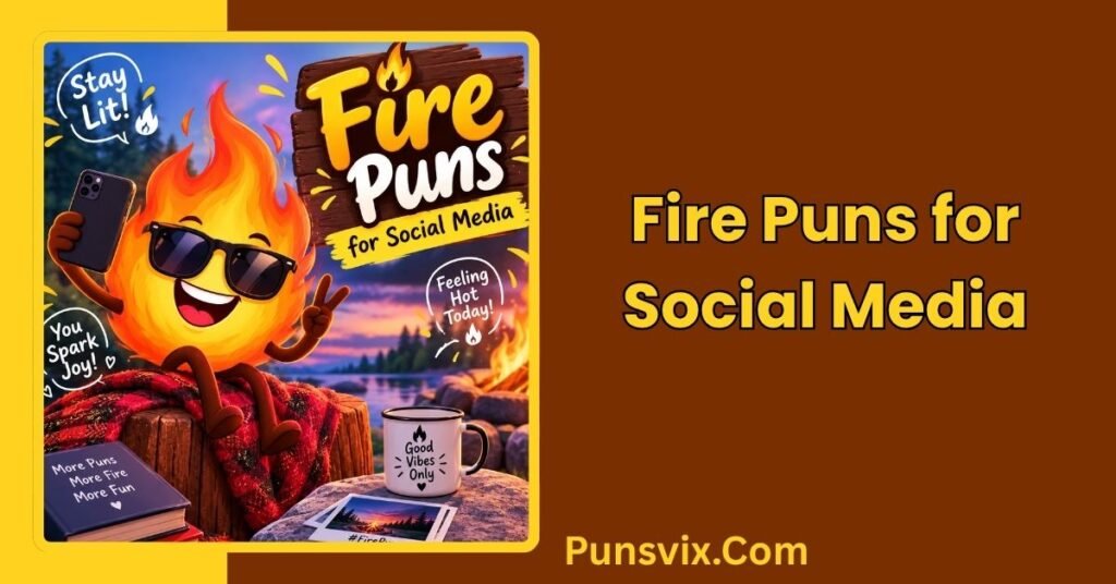 250+ Fire Puns That Will Keep the Laughter Burning Bright 3 Fire Puns for Social Media
