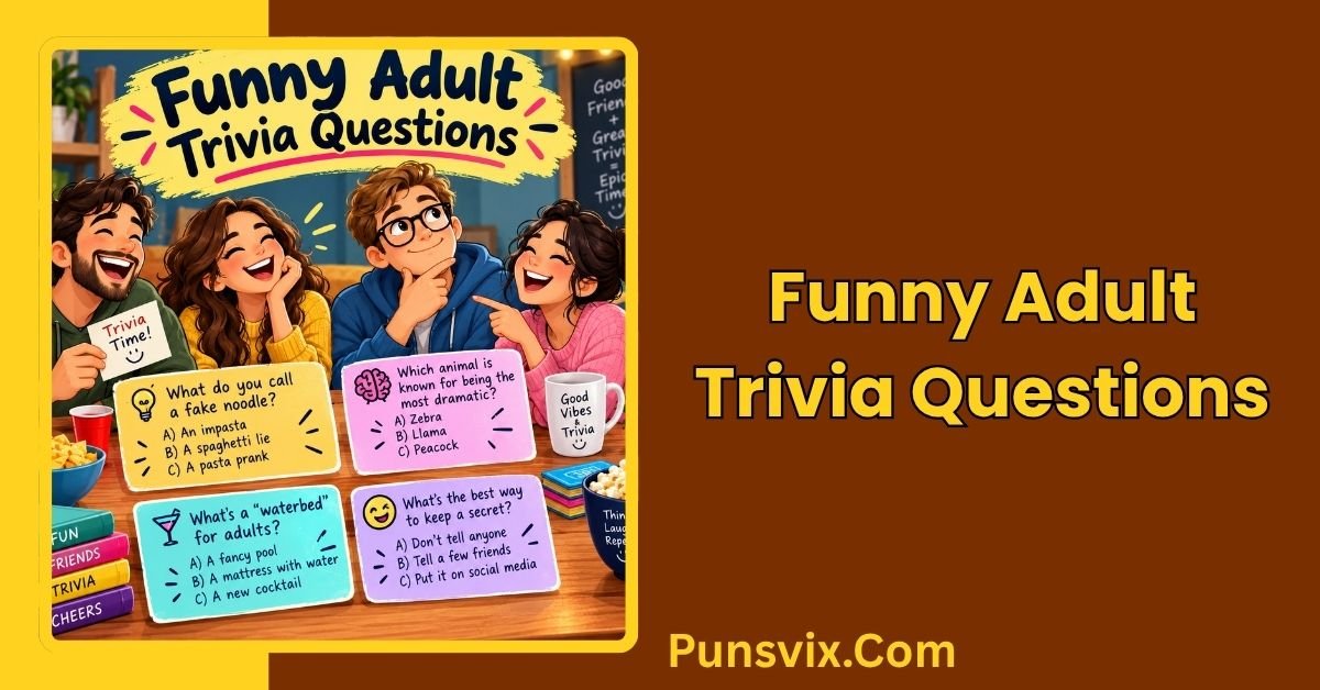 Funny Adult Trivia Questions