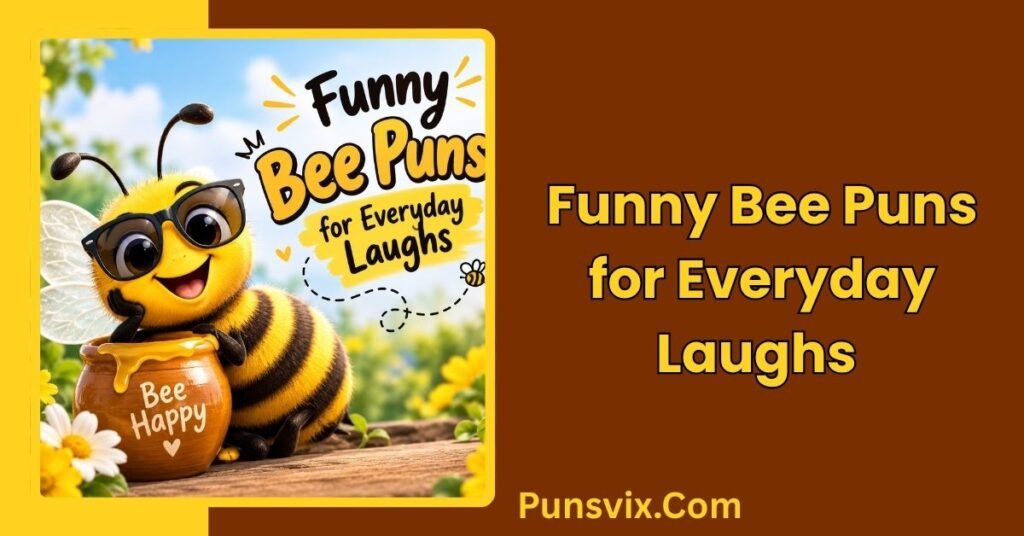 Funny Bee Puns for Everyday Laughs