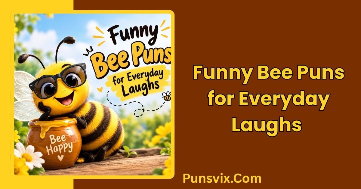 Funny Bee Puns for Everyday Laughs