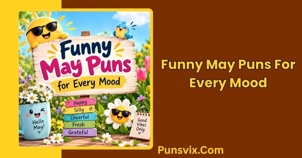 250+ May Puns That Will Brighten Your Spring With Fresh Laughs 2 Funny May Puns for Every Mood