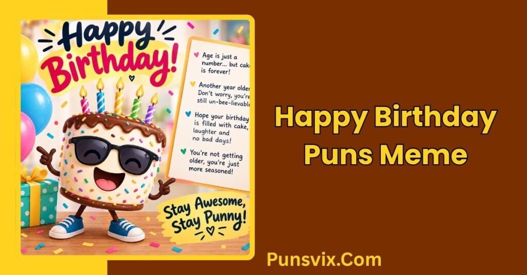 Happy Birthday Puns Meme