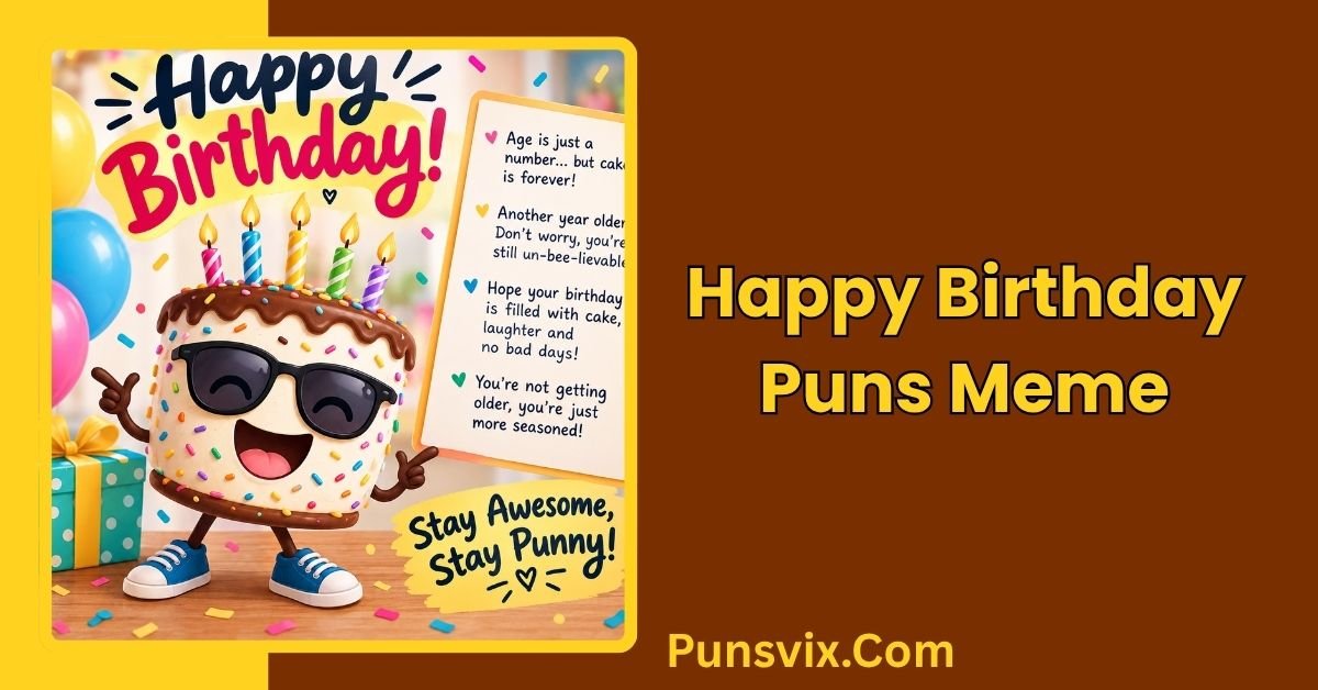 Happy Birthday Puns Meme