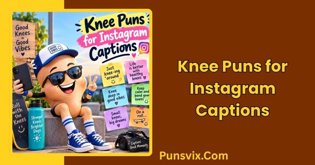 250+ Funny Knee Puns That Will Have You Weak With Laughter 3 Knee Puns for Instagram Captions