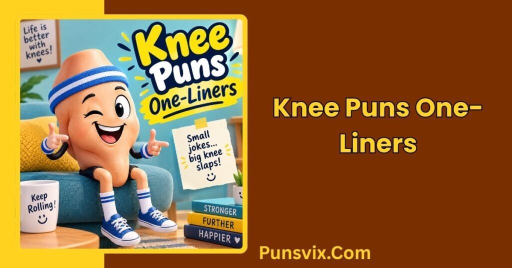 250+ Funny Knee Puns That Will Have You Weak With Laughter 2 Knee Puns One-Liners