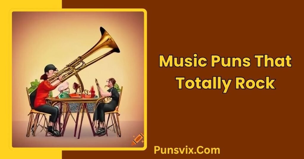 Music Puns That Totally Rock