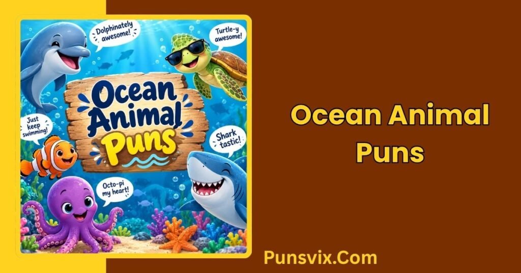 250+ Funny Ocean Puns That Will Make You Wave With Laughter 2 Ocean Animal Puns