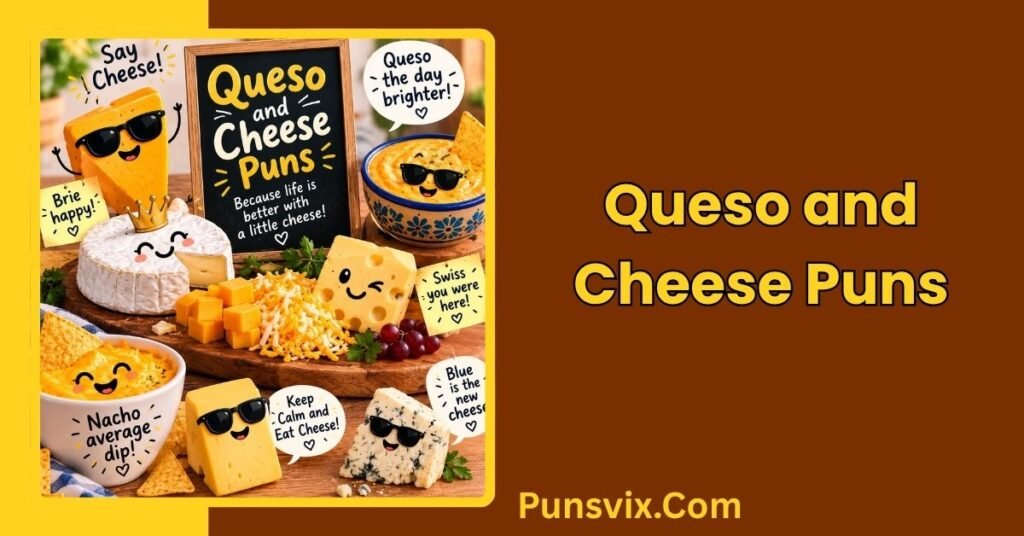 250+ Amazing Mexican Food Puns That Will Spice Up Your Day 4 Queso and Cheese Puns