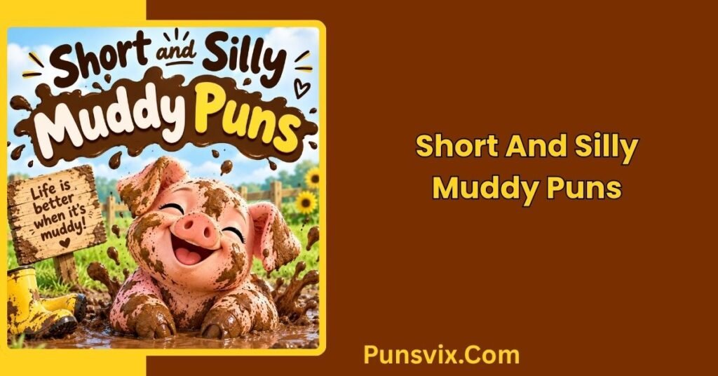 300+ Muddy Puns That Are Messy, Funny, and Seriously Mud-Slinging 3 Short and Silly Muddy Puns
