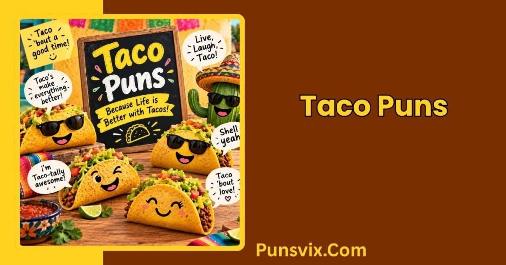 250+ Amazing Mexican Food Puns That Will Spice Up Your Day 2 Taco Puns