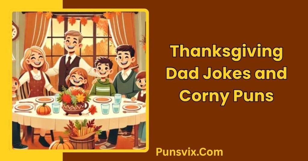 150+ Thanksgiving Day Puns everyone love for Funny Holiday Laughs 5 Thanksgiving Dad Jokes and Corny Puns