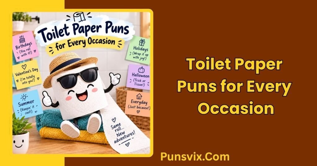 250+ Toilet Paper Puns That Will Roll You Into Laughter 3 Toilet Paper Puns for Every Occasion