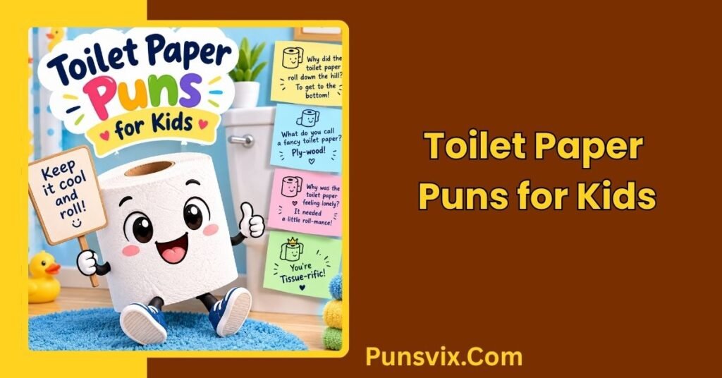 250+ Toilet Paper Puns That Will Roll You Into Laughter 4 Toilet Paper Puns for Kids