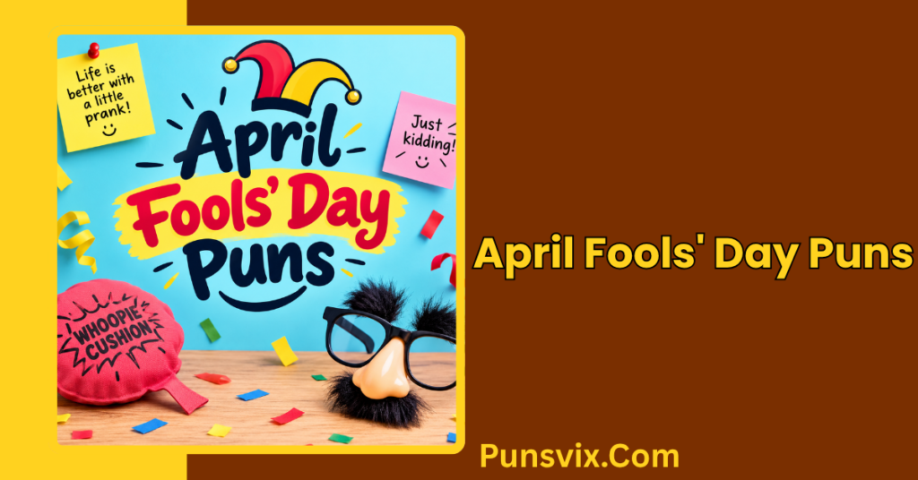 300+ April Puns: Funny, Cute & Clever Ideas for Springtime 2 April Fools' Day Puns