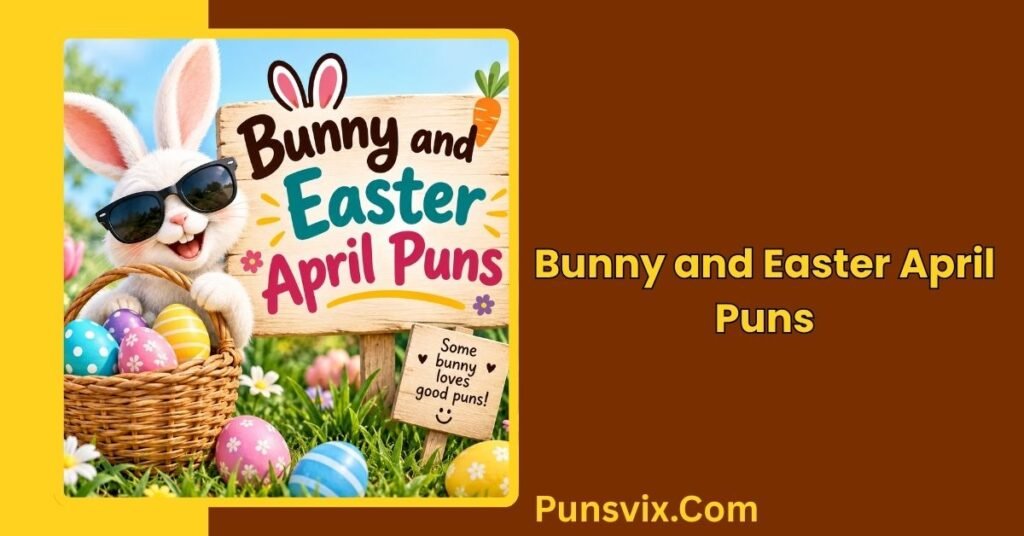 300+ April Puns: Funny, Cute & Clever Ideas for Springtime 3 Bunny and Easter April Puns