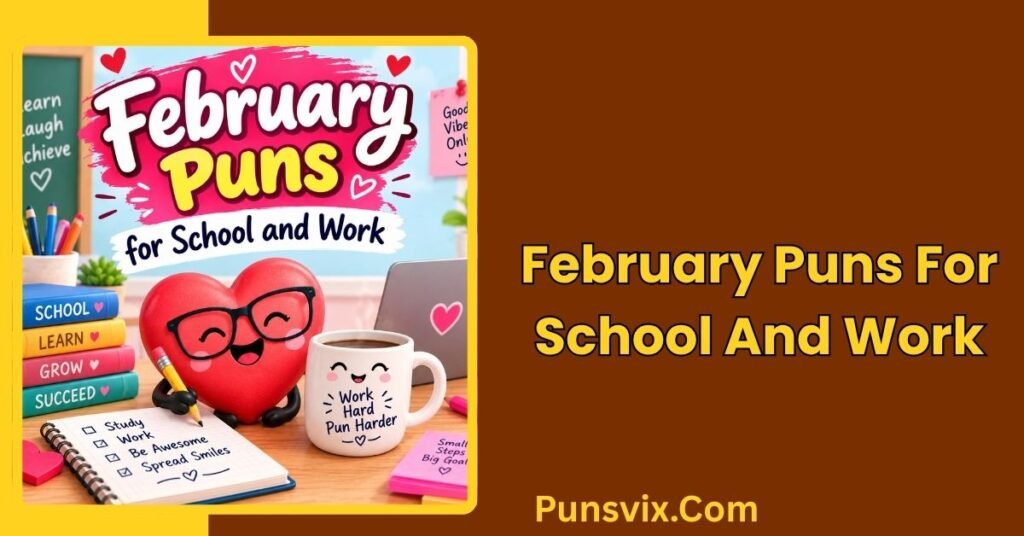 230+ February Puns That Will Warm Up Your Winter With Laughter 4 February Puns for School and Work