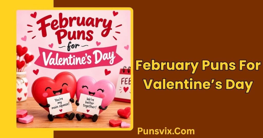 230+ February Puns That Will Warm Up Your Winter With Laughter 2 February Puns for Valentine’s Day