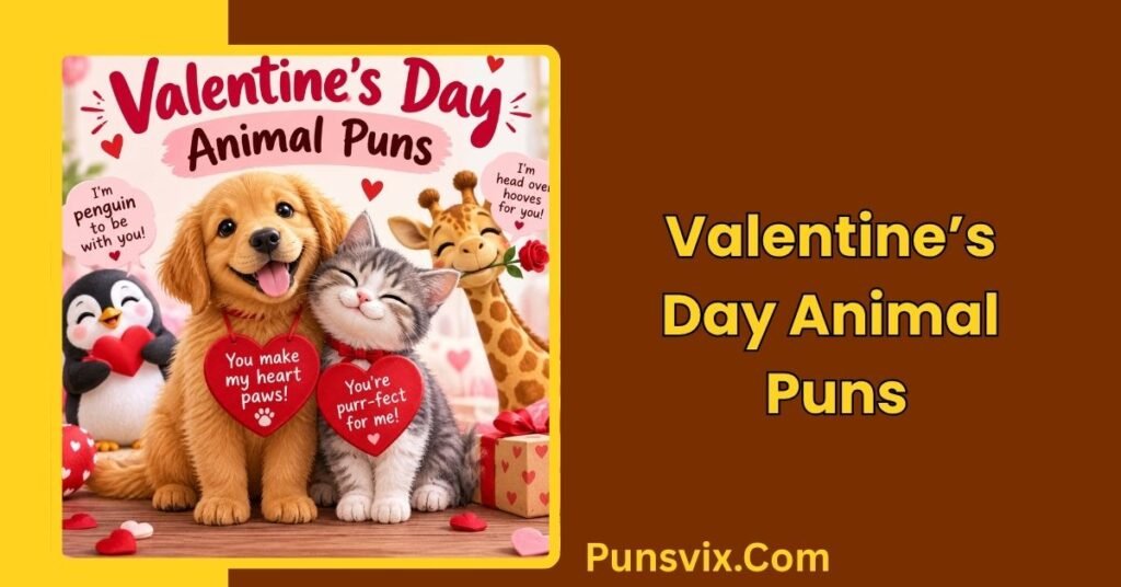 Valentine’s Day Animal Puns