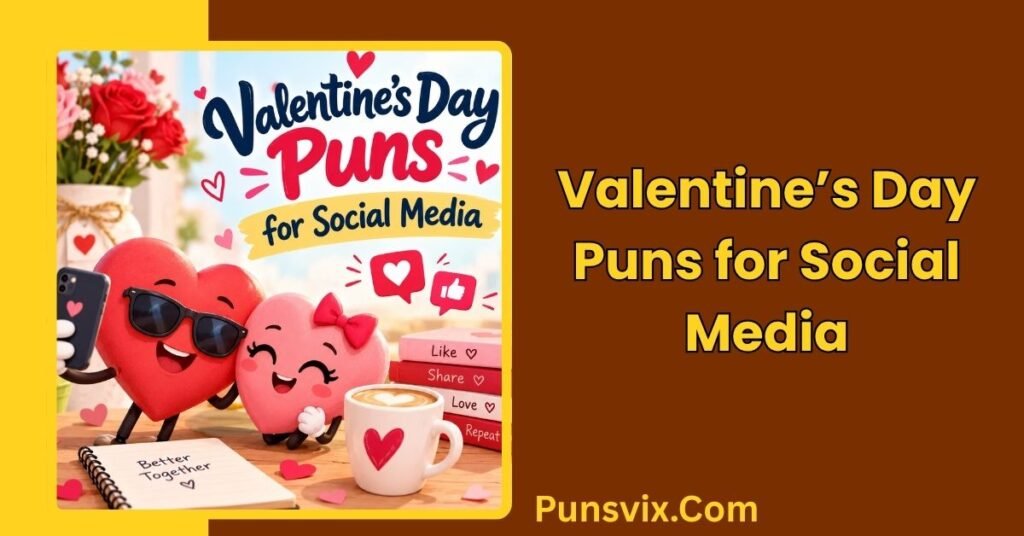 Valentine’s Day Puns for Social Media